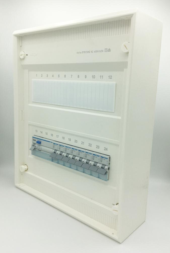 Hager Unterverteiler 2-Reihig Aufputz ohne Tür